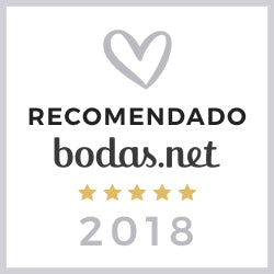 ¡Somos tienda de novias recomendada en Bodas.net!